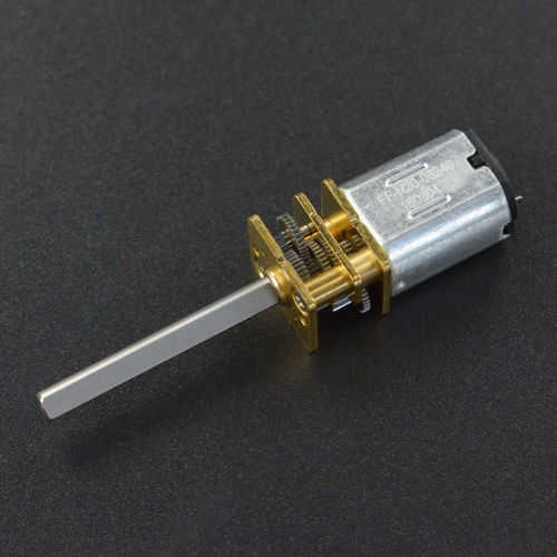 dfrobot长轴金属减速电机6v98rpmd轴25mm简介